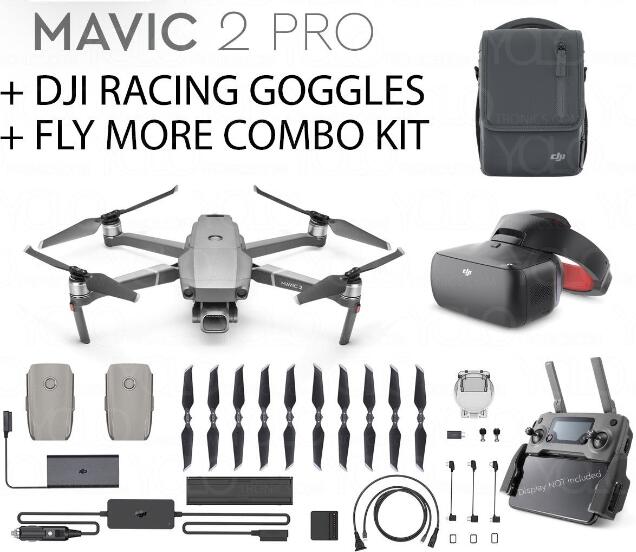 DJI Mavic 2 Pro Drone with Fly more Kit Bundle